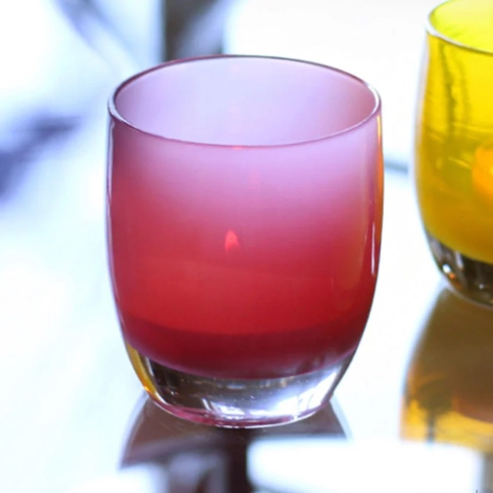 “Smooch” Glassybaby Hand Blown Candle Holder